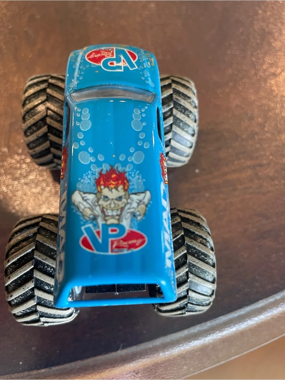 Hotwheels Monster Jam Mad Scientist Blue Loose Truck Mud 1/64 Diecast VP Racing